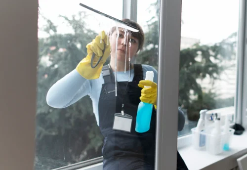 Nettoyage de vitres intérieures et extérieures à Saint-Philbert-des-Champs